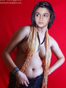 Naked Alia Bhatt xxx Topless Photoshoot