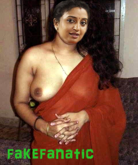 Sona Nair wearing without blouse one side nude boobs exposed picture leaked