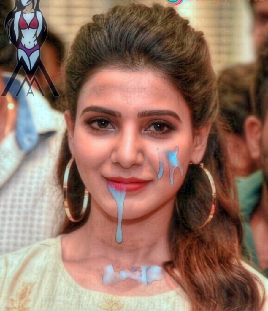 Samantha use only cum facial for her beauty