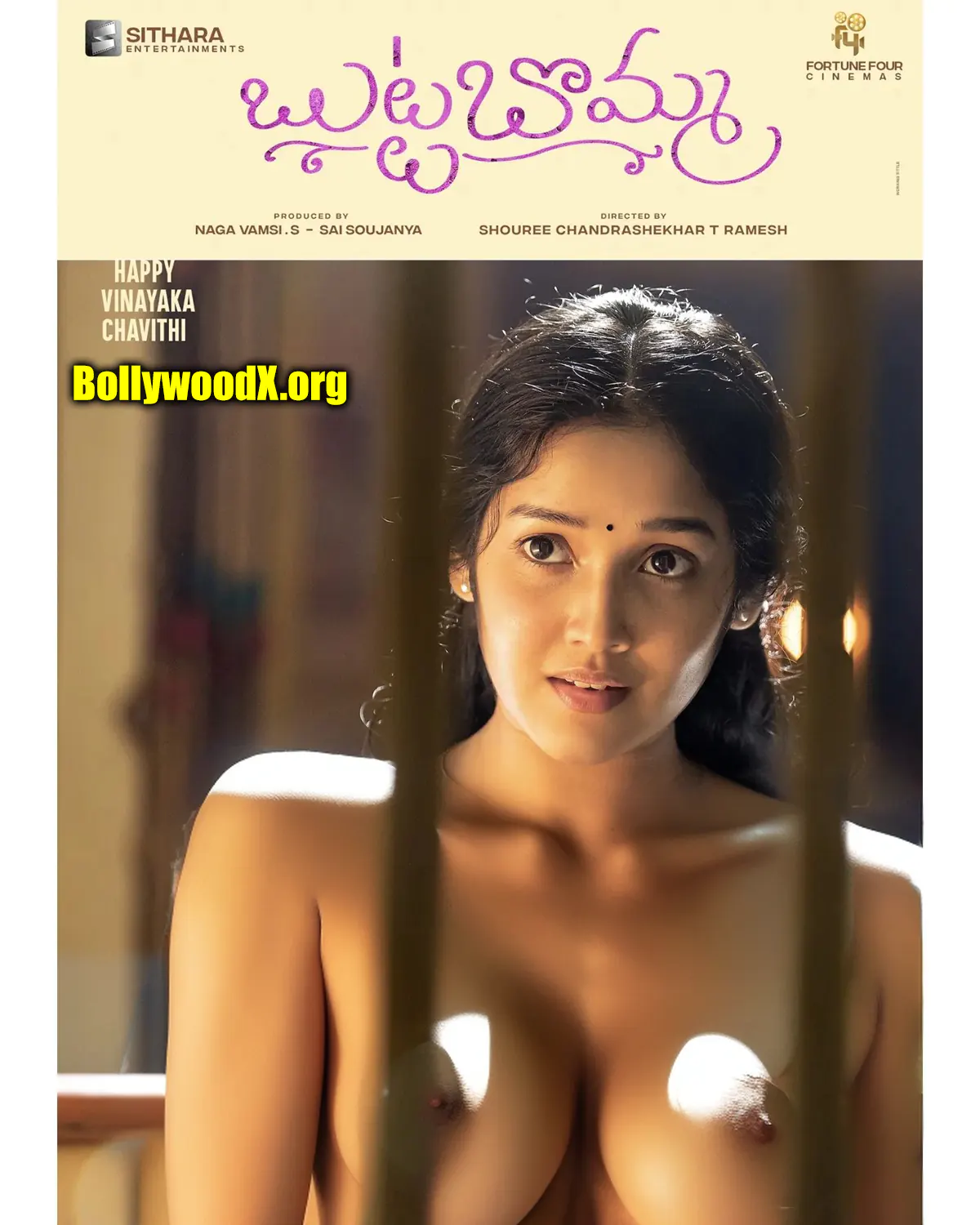 Anikha Surendran behind the scene boobs nipple fake