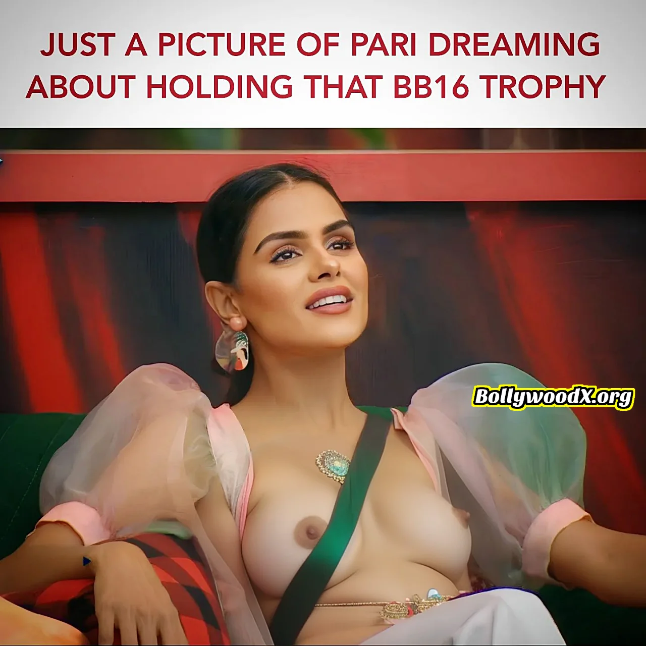 Priyanka Chahar Choudhary nude boobs nipple show bigg boss 16 hindi