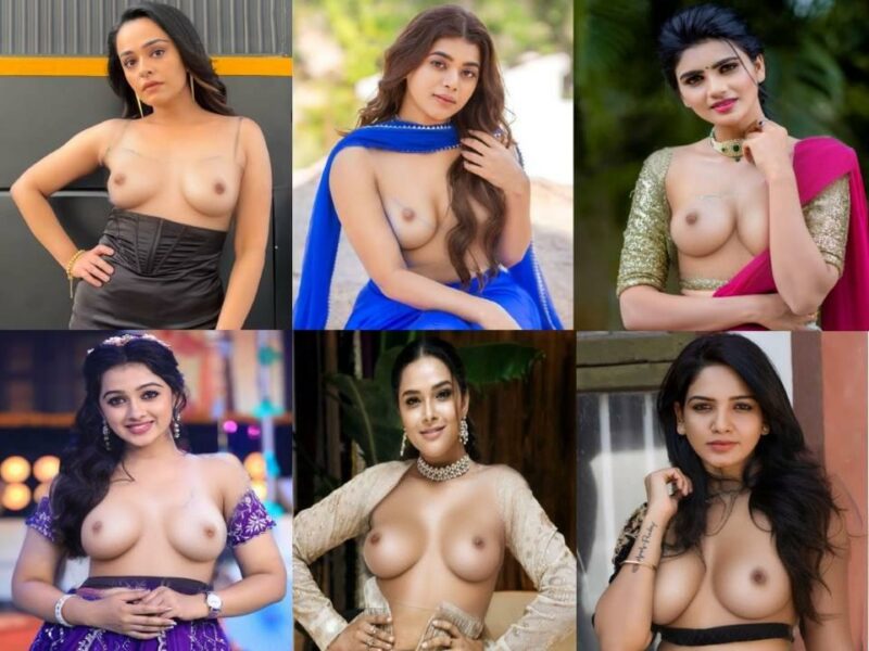 Telugu Serial Actresses blouse removed nude boobs nipple