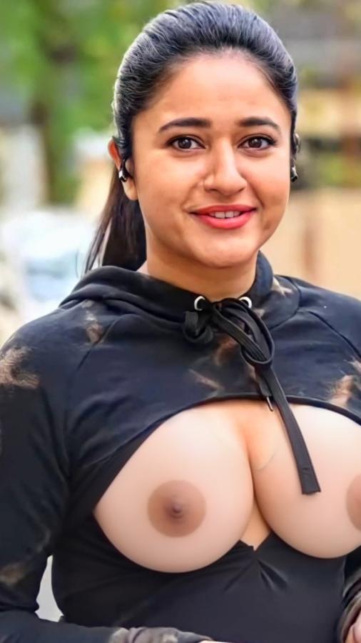 Poonam Bajwa open black blouse nude boobs pop out