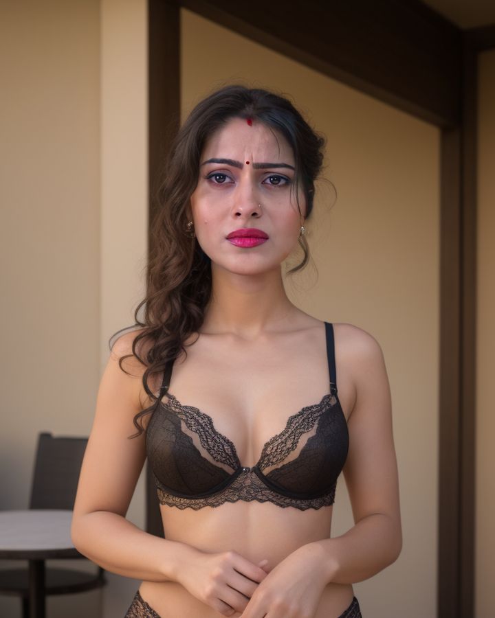 Aparna Dixit black bra cleavage hot semi nude bold shoot xxx images