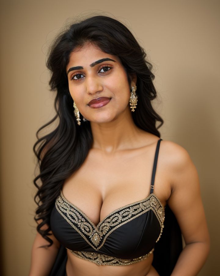 Bindu Nuthakiy blouse low neck cleavage bold shoot images