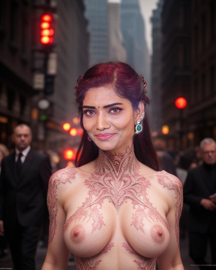 Krithika Annamalai naked boobs nude nipple outdoor bold shoot pose