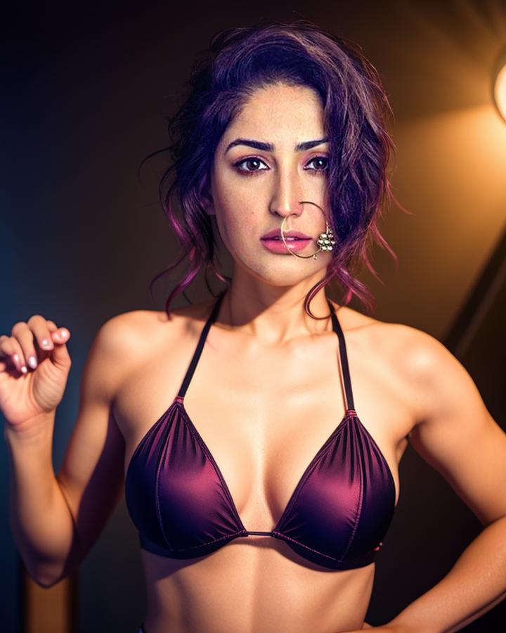 Yami Gautam bikini sexy bra photos
