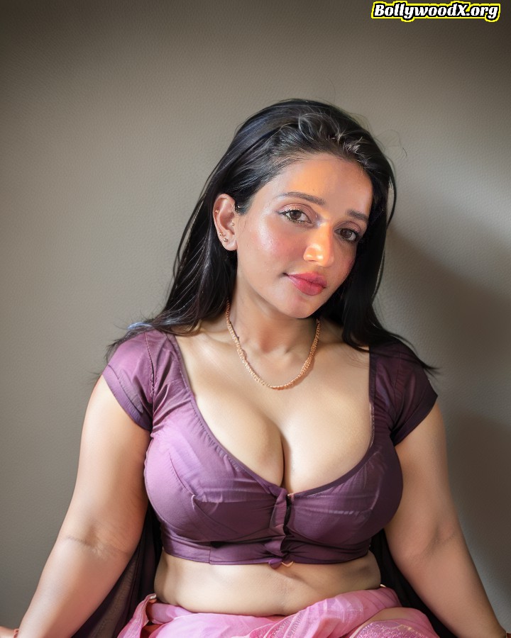 Anaika Soti hot blouse cleavage sexy navel saree drop desi fake