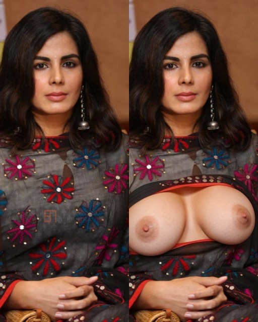 Kirti Kulhari open dress boobs nipple show